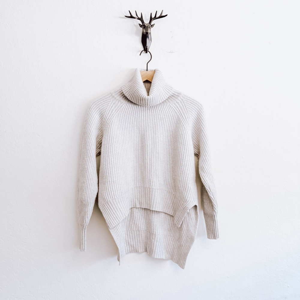 Wilfred Cream Turtleneck Sweater